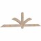 Ekena Millwork Redmond Smooth Timber Gable Bracket, Douglas Fir, 84"W x 21"H x 1 1/2"D x 3 1/2"F, 6/12 Pitch GBW084X21X0204RED00SDF - alternate 4